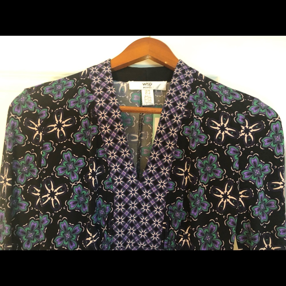 Wisp brand patterned dress from stitch fix
